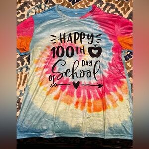 Flash sale Teacher shirt!!! 100th day of school